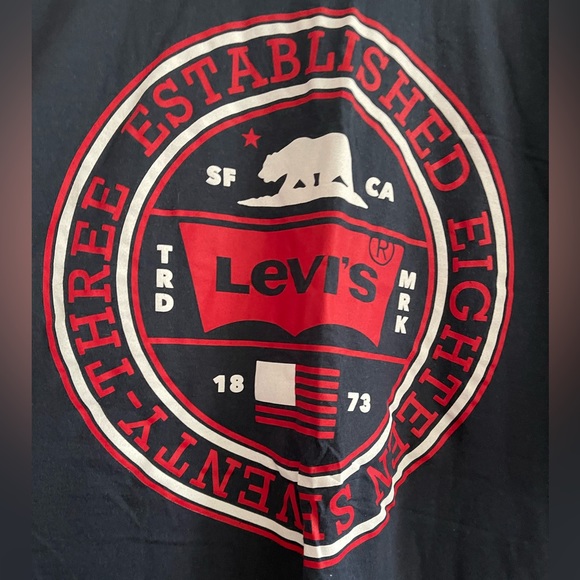 Levi’s Men T-Shirt 2XL - Picture 3 of 4